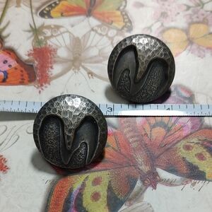 Mod Clip on Earrings